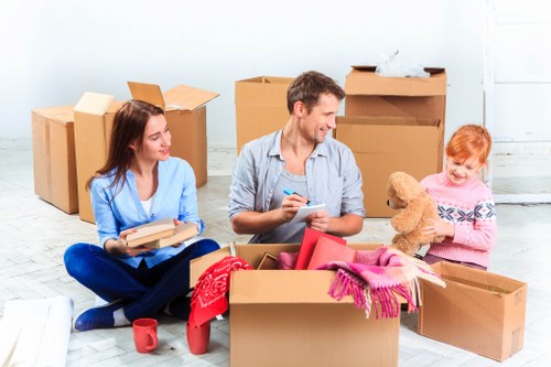 Moving van service for homes and businesses in Soho streets