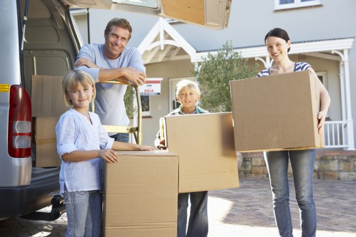 Local movers handling commercial relocation in central Soho
