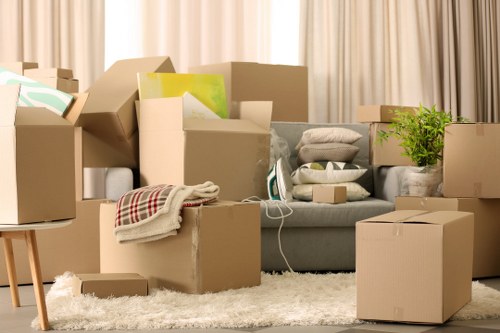 Packing and furniture handling for a Soho home or office move